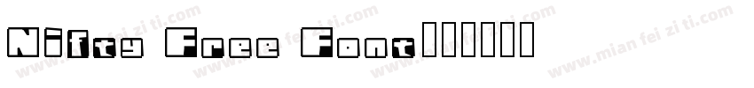 Nifty Free Font字体转换